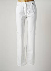 Pantalon droit blanc SETRAK pour femme seconde vue