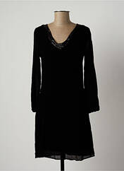 Robe courte noir KOSMIKA pour femme seconde vue