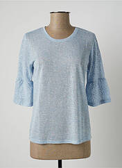 T-shirt bleu MXO pour femme seconde vue