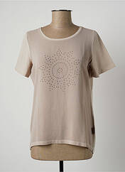 T-shirt marron CAPUCCINO pour femme seconde vue