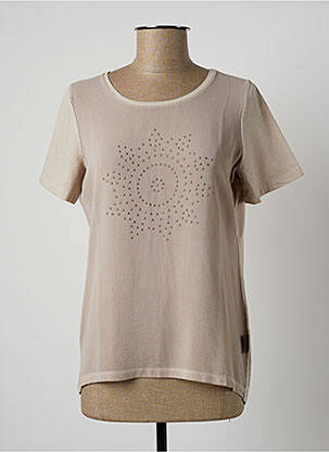 T-shirt marron CAPUCCINO pour femme
