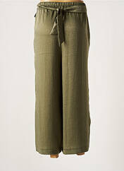Pantalon 7/8 vert MERLETTI pour femme seconde vue