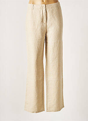 Pantalon large beige FREDA pour femme