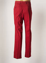 Pantalon chino rouge GIANNI MARCO pour homme seconde vue