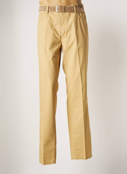 Pantalon chino jaune PIONIER pour homme