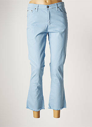 Pantalon 7/8 bleu WALTRON pour femme