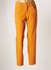 Pantalon slim orange ANNA MONTANA pour femme seconde vue