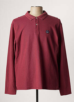 Polo rouge LEE COOPER pour homme