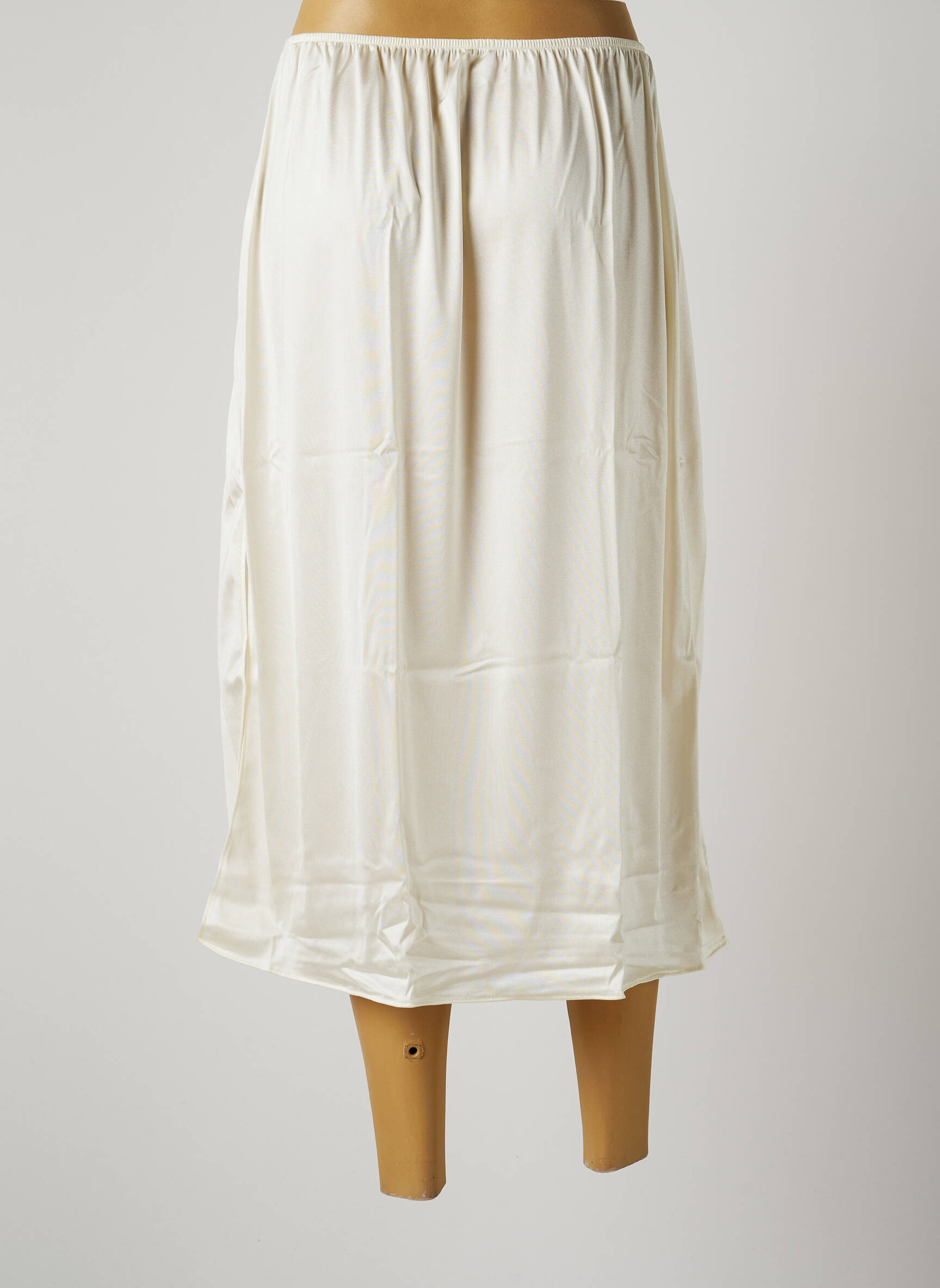 Marjolaine Jupons Fonds De Robe Femme De Couleur Blanc En Destockage  1920180-blanc0 - Modz