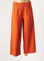 Pantalon 7/8 orange AGATHE & LOUISE pour femme seconde vue