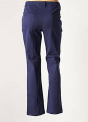 Pantalon chino bleu AGATHE & LOUISE pour femme seconde vue