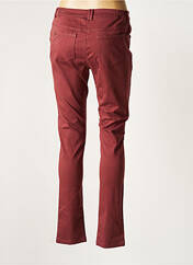 Pantalon slim rouge AGATHE & LOUISE pour femme seconde vue
