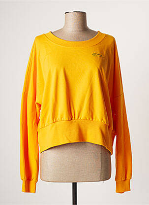 Sweat-shirt orange ERIMA pour femme