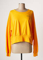 Sweat-shirt orange ERIMA pour femme seconde vue