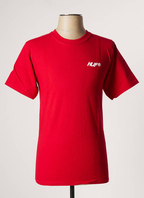 T-shirt rouge HUF pour homme