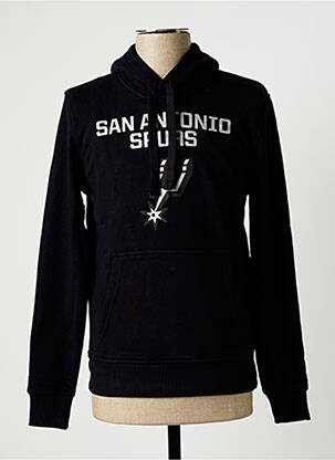 Sweat-shirt à capuche noir NEW ERA pour homme