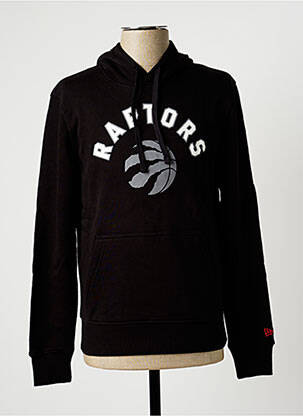 Sweat-shirt à capuche noir NEW ERA pour homme