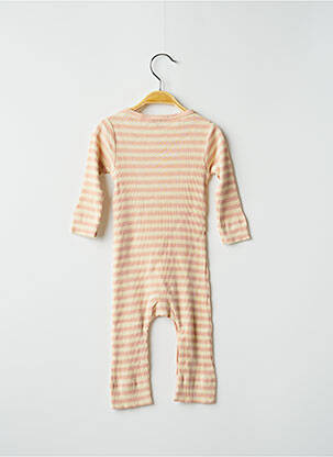 Combi-pantalon col rond manches longues rose MARMAR fille