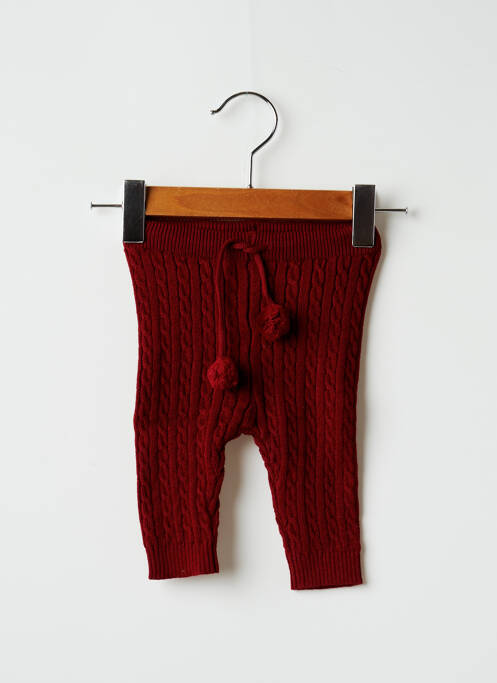 Pantalon slim rouge CYRILLUS pour fille