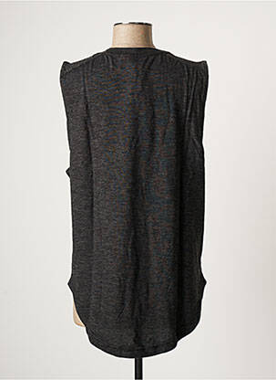 Débardeur coupe droite sans manche gris ADIDAS femme