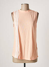 Débardeur coupe droite sans manche rose ADIDAS femme