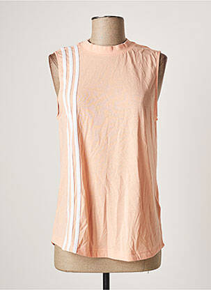 Débardeur coupe droite sans manche rose ADIDAS femme