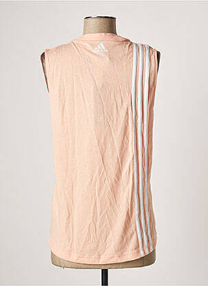 Débardeur stretch sans manche rose ADIDAS femme