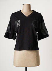 T-shirt noir ADIDAS pour femme seconde vue