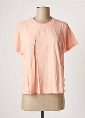 T-shirt rose ADIDAS pour femme seconde vue