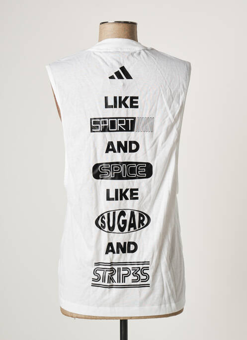 Débardeur blanc ADIDAS pour femme