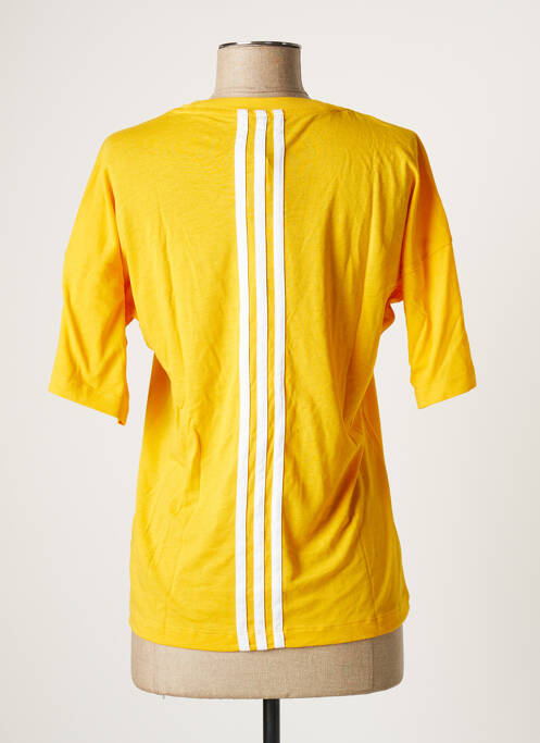 T-shirt jaune ADIDAS pour femme