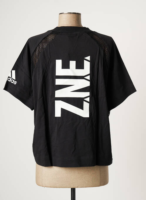 T-shirt noir ADIDAS femme