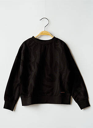 Sweat-shirt noir A MONDAY IN COPENHAGEN pour fille