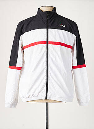 Veste casual poches blanc FILA garçon