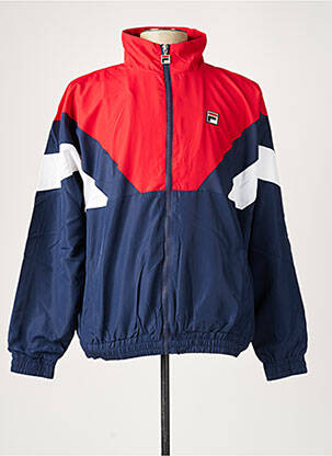 Veste casual resserrée sur le bas bleu FILA homme