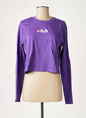 T-shirt violet FILA pour femme seconde vue