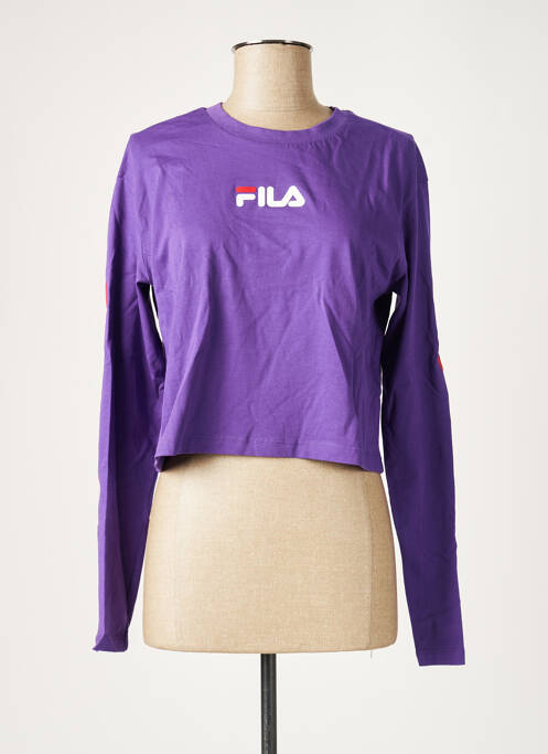 T-shirt violet FILA pour femme