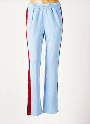 Pantalon droit stretch taille normale bleu FILA femme
