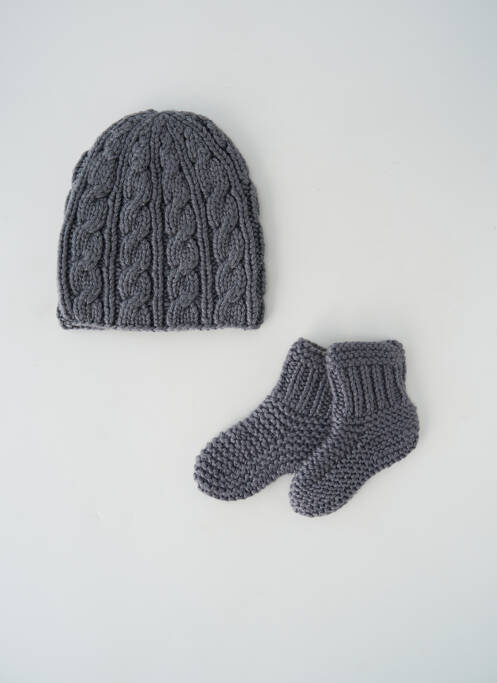 Bonnet gris MOON pour fille