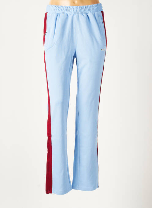Pantalon droit bleu FILA pour femme