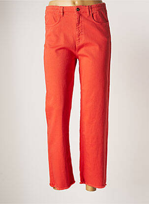Jeans coupe droite orange WEILL pour femme