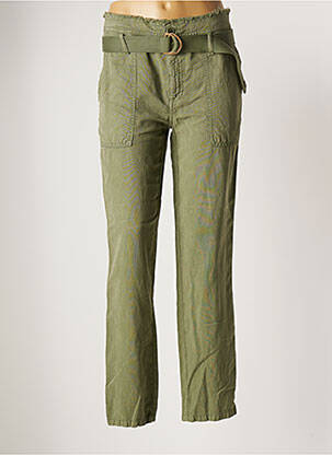 Pantalon droit vert RIVER WOODS pour femme