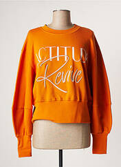 Sweat-shirt orange TWINSET pour femme seconde vue