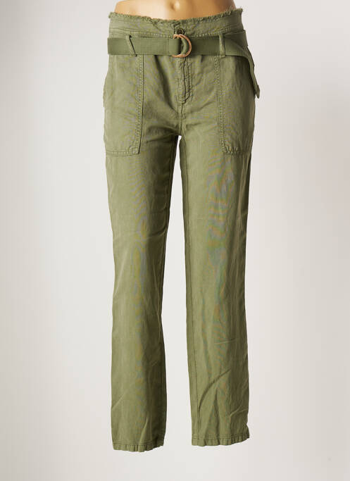Pantalon droit vert RIVER WOODS pour femme