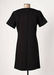 Robe courte noir AURA BY FIGURE LIBRE pour femme seconde vue