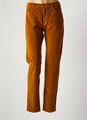 Pantalon slim marron COUTURIST pour femme seconde vue