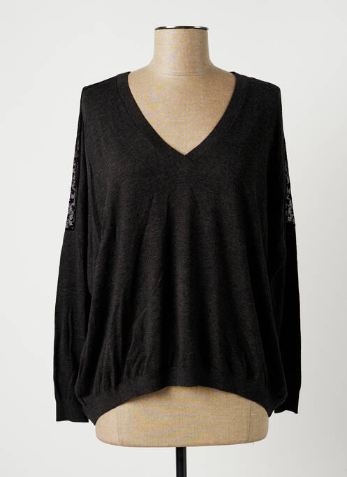 Pull gris I.CODE (By IKKS) pour femme
