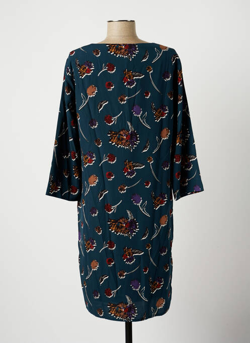 Robe mi-longue bleu LA FEE MARABOUTEE pour femme