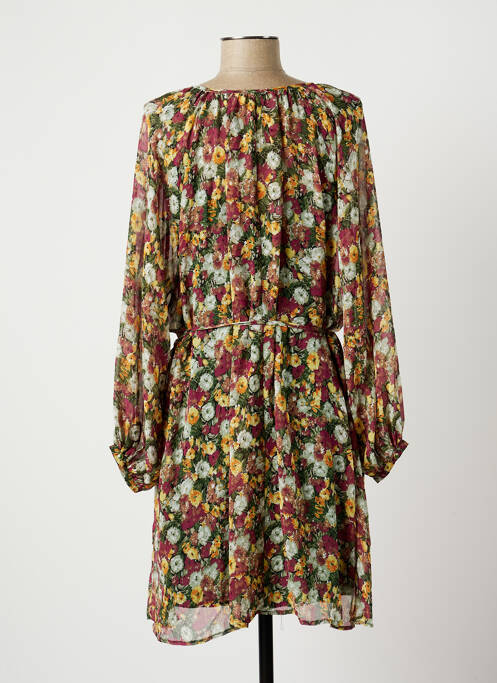 Robe mi-longue vert LA PETITE ETOILE pour femme