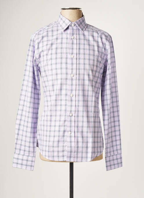 Chemise manches longues violet MEXX pour homme